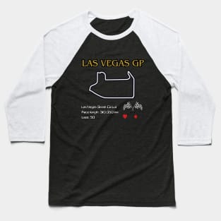 Las Vegas Grand Prix, Formula 1, USA, Nevada Baseball T-Shirt